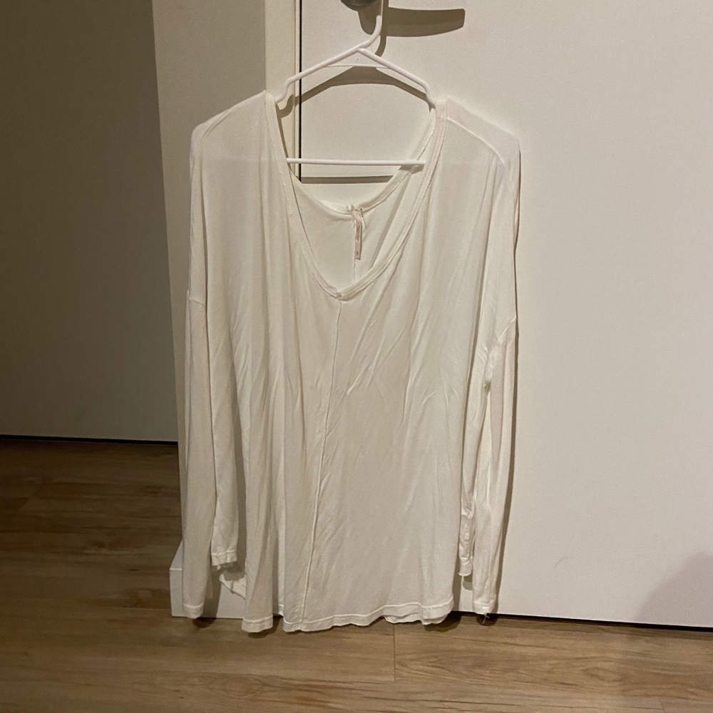 Free people, long sleeve v neck